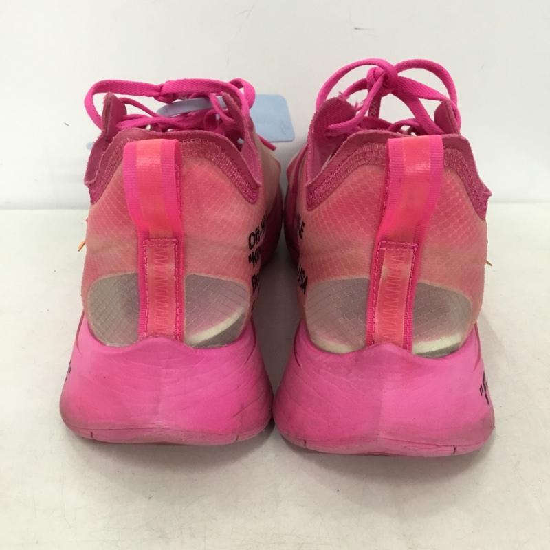 ナイキ NIKE スニーカー スニーカー AJ4588-600 THE 10 ZOOM FLY SP OFF-WHITE 28cm 箱有 28.0cm ロゴ、文字 桃 / ピンク / pink メンズ USED 古着 中古 10160488