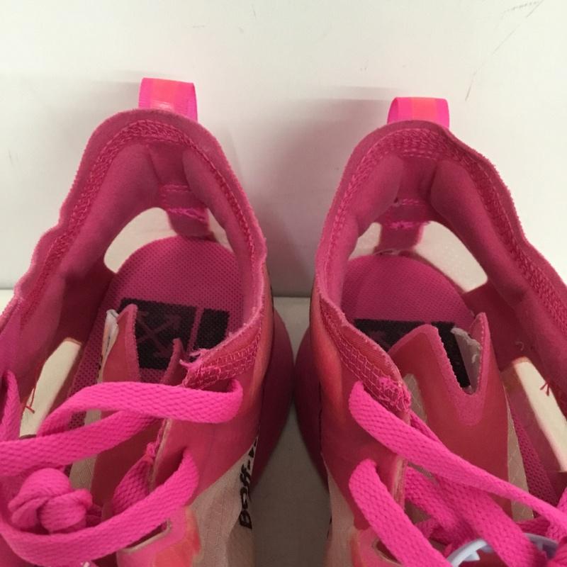 ナイキ NIKE スニーカー スニーカー AJ4588-600 THE 10 ZOOM FLY SP OFF-WHITE 28cm 箱有 28.0cm ロゴ、文字 桃 / ピンク / pink メンズ USED 古着 中古 10160488