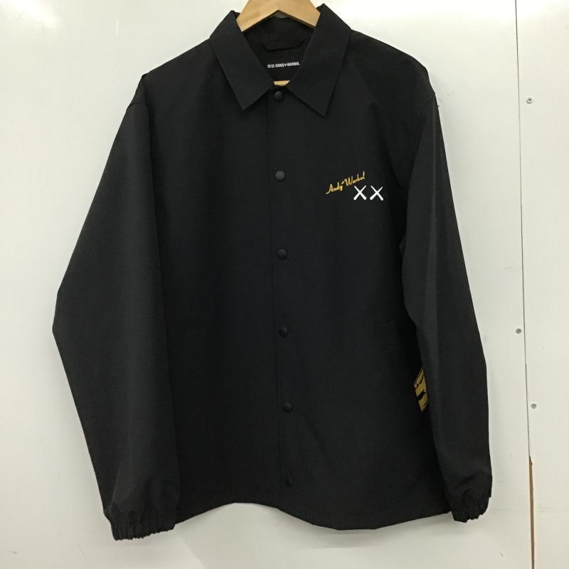 ユニクロ UNIQLO ジャケット、上着 ジャンパー、ブルゾン 311-474138 コーチジャケット L 無地 黒 / ブラック / black メンズ USED 古着 中古 10160491