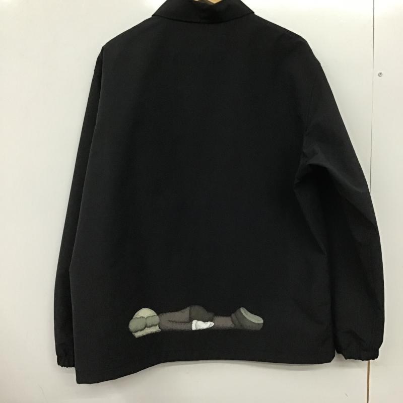 ユニクロ UNIQLO ジャケット、上着 ジャンパー、ブルゾン 311-474138 コーチジャケット L 無地 黒 / ブラック / black メンズ USED 古着 中古 10160491
