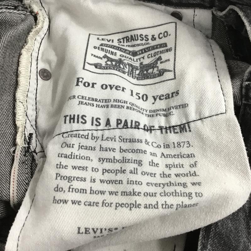 リーバイストラウスアンドコー Levi Strauss & co. パンツ デニム、ジーンズ デニムパンツ スリムパンツ カジュアルパンツ 28インチ 無地 ダークグレー / ダークグレー / メンズ USED 古着 中古 10160496