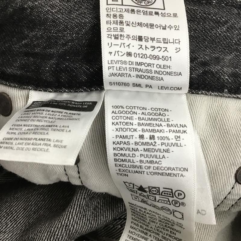 リーバイストラウスアンドコー Levi Strauss & co. パンツ デニム、ジーンズ デニムパンツ スリムパンツ カジュアルパンツ 28インチ 無地 ダークグレー / ダークグレー / メンズ USED 古着 中古 10160496
