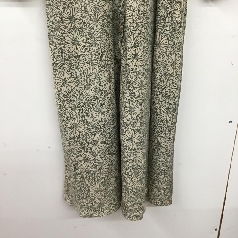 アイテムズ アーバンリサーチ ITEMS URBAN RESEARCH ワンピース ロングスカート IT15-26A003 Vネック パフスリーブ ワンピース FREE 総柄 マルチカラー / マルチカラー / multicolor レディース USED 古着 中古 10160497