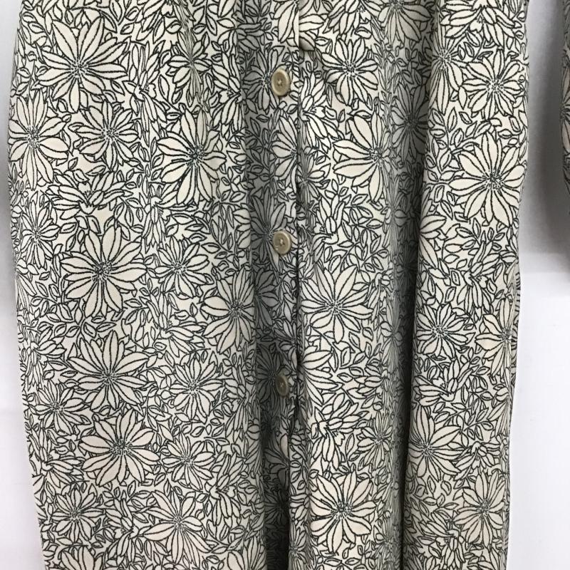 アイテムズ アーバンリサーチ ITEMS URBAN RESEARCH ワンピース ロングスカート IT15-26A003 Vネック パフスリーブ ワンピース FREE 総柄 マルチカラー / マルチカラー / multicolor レディース USED 古着 中古 10160497