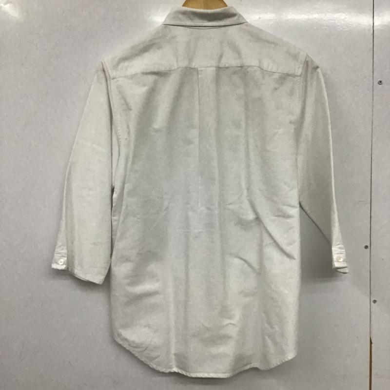 ステューシー STUSSY シャツ、ブラウス 七分袖 長袖シャツ 無地シャツ カラーシャツ S ロゴ、文字 白 / ホワイト / white メンズ USED 古着 中古 10160498