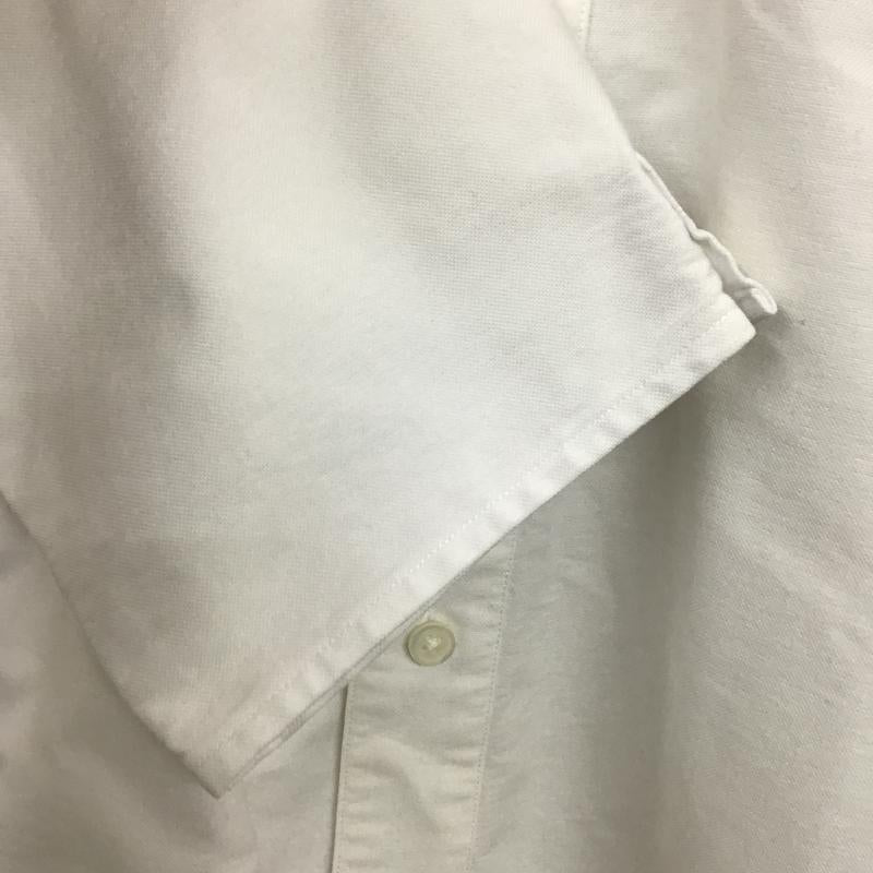 ステューシー STUSSY シャツ、ブラウス 七分袖 長袖シャツ 無地シャツ カラーシャツ S ロゴ、文字 白 / ホワイト / white メンズ USED 古着 中古 10160498