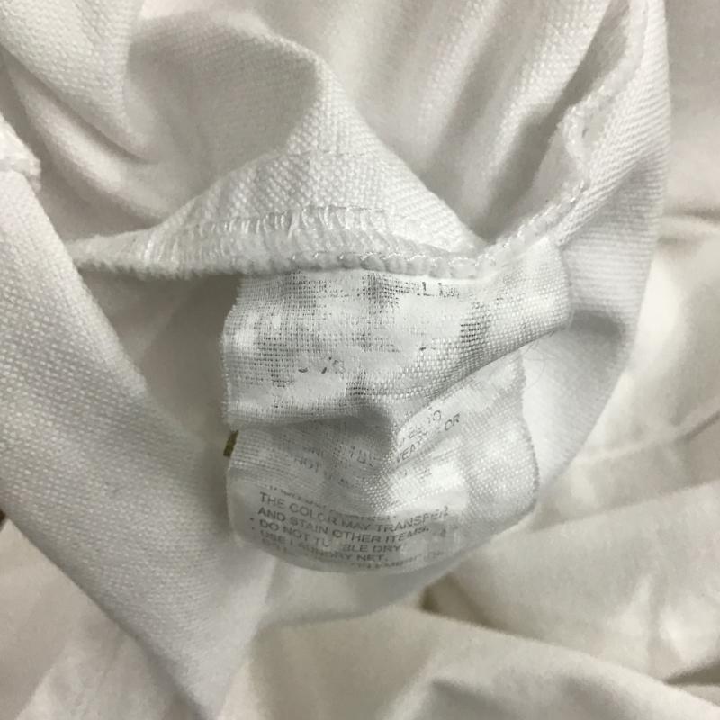 ステューシー STUSSY シャツ、ブラウス 七分袖 長袖シャツ 無地シャツ カラーシャツ S ロゴ、文字 白 / ホワイト / white メンズ USED 古着 中古 10160498