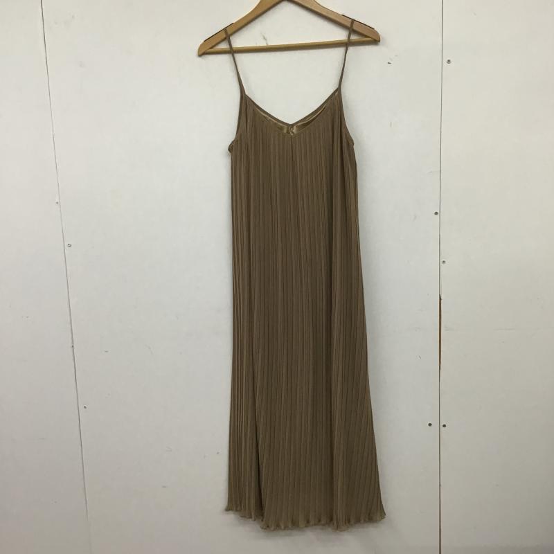 シップス SHIPS ワンピース ロングスカート 無地 ベージュ / ベージュ / beige レディース USED 古着 中古 10160499