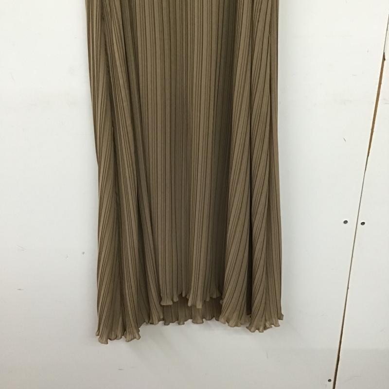 シップス SHIPS ワンピース ロングスカート 無地 ベージュ / ベージュ / beige レディース USED 古着 中古 10160499