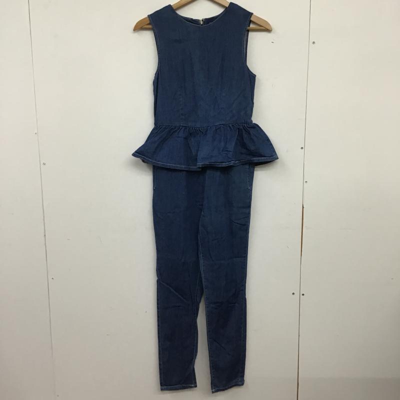トゥデイフル TODAYFUL サロペット・オーバーオール サロペット、オーバーオール 36 無地 青 / ブルー / blue レディース USED 古着 中古 10160502