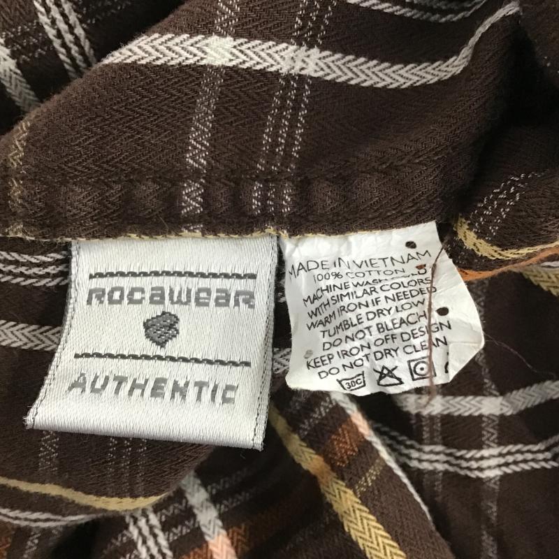 ロカウェア ROCAWEAR シャツ、ブラウス 長袖 長袖シャツ チェックシャツ カラーシャツ XL チェック マルチカラー / マルチカラー / multicolor メンズ USED 古着 中古 10160503
