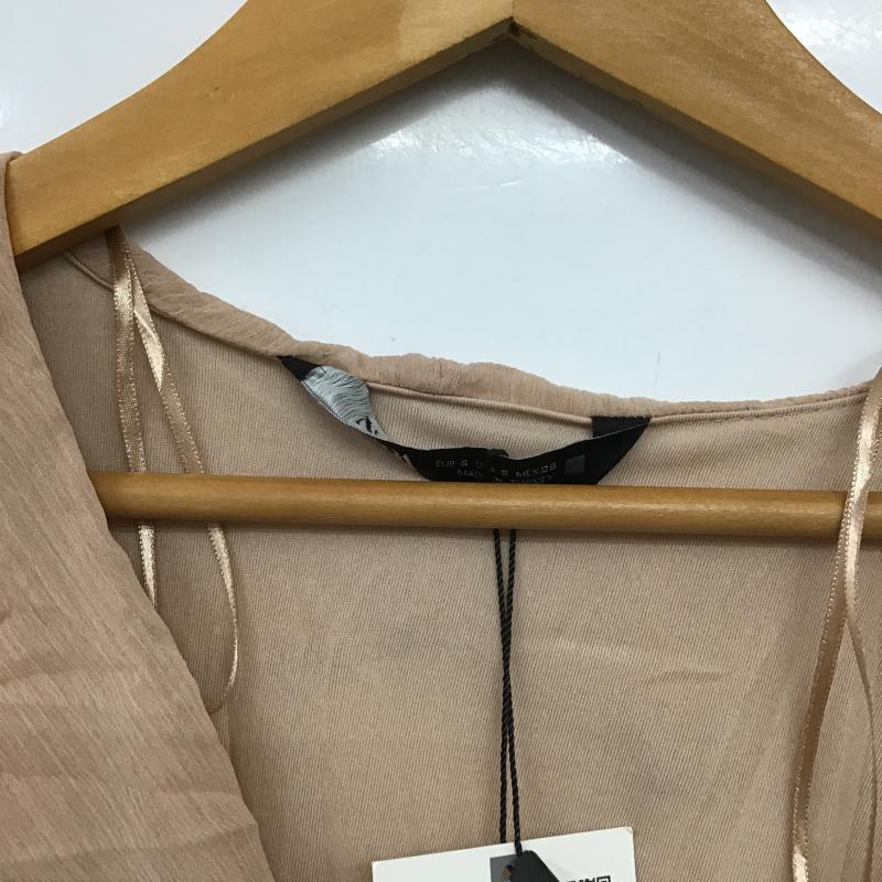 ザラ ZARA ワンピース ロングスカート S 無地 ベージュ / ベージュ / beige レディース USED 古着 中古 10160504