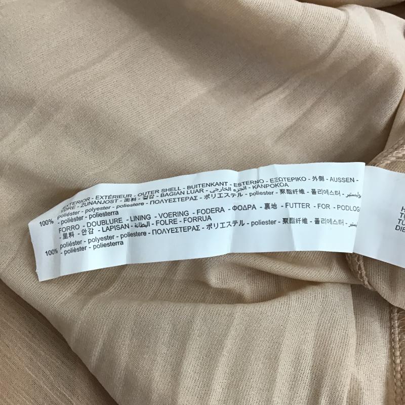 ザラ ZARA ワンピース ロングスカート S 無地 ベージュ / ベージュ / beige レディース USED 古着 中古 10160504