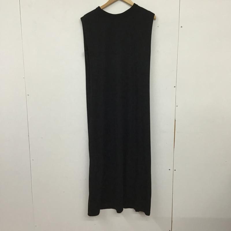 ローズバッド ROSE BUD ワンピース ロングスカート FREE 無地 黒 / ブラック / black レディース USED 古着 中古 10160505