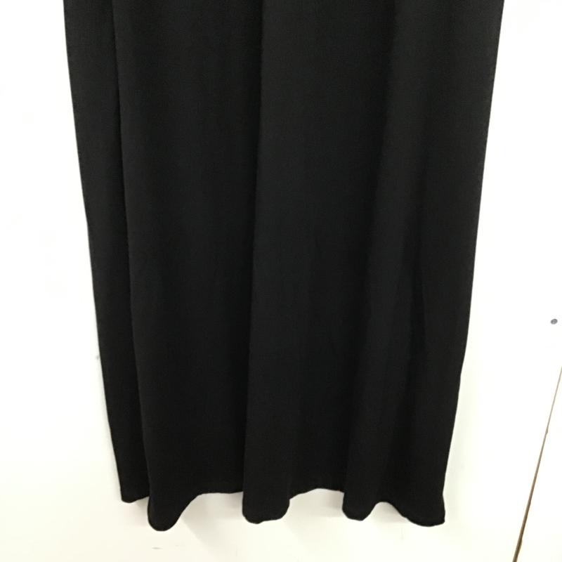 ローズバッド ROSE BUD ワンピース ロングスカート FREE 無地 黒 / ブラック / black レディース USED 古着 中古 10160505