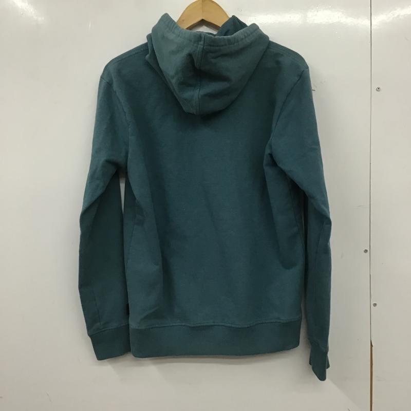 パタゴニア patagonia パーカー 長袖 長袖パーカー プルオーバーパーカー スウェット S ロゴ、文字 青 / ブルー / blue メンズ USED 古着 中古 10160508