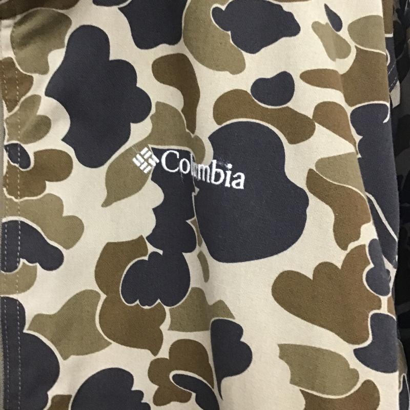 コロンビア Columbia ジャケット、上着 ジャンパー、ブルゾン ジップアップジャケット アウター L カモフラージュ柄・迷彩 マルチカラー / マルチカラー / multicolor メンズ USED 古着 中古 10160512