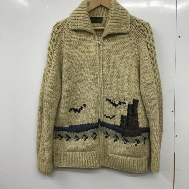 エディーバウアー Eddie Bauer コート コート一般 ジップアップニットジャケット アウター L プリント マルチカラー / マルチカラー / multicolor メンズ USED 古着 中古 10160513