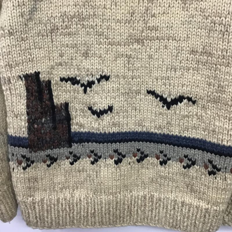 エディーバウアー Eddie Bauer コート コート一般 ジップアップニットジャケット アウター L プリント マルチカラー / マルチカラー / multicolor メンズ USED 古着 中古 10160513