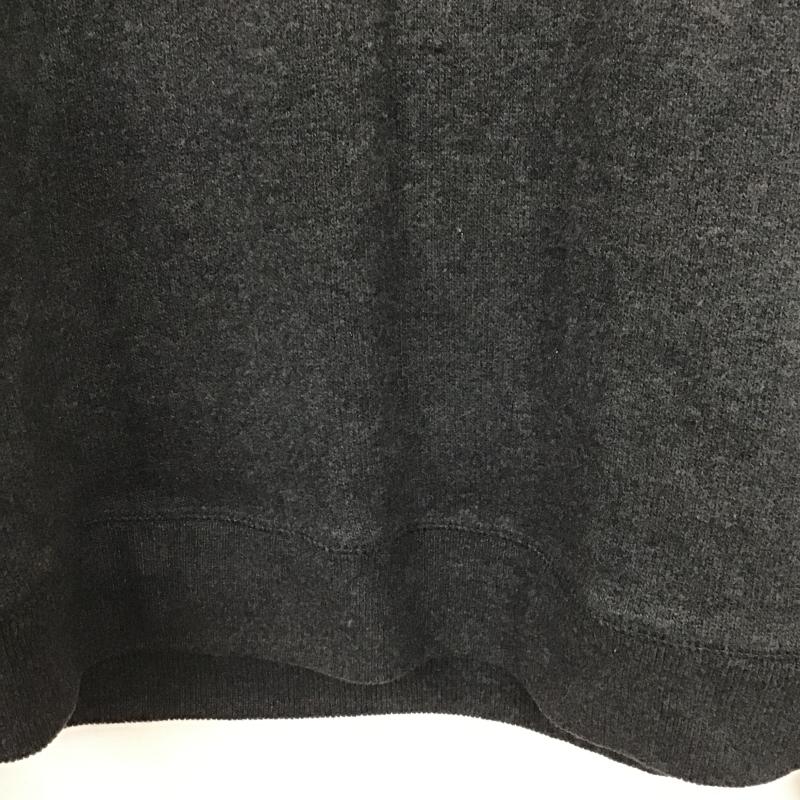 デンハム DENHAM ニット、セーター 長袖 長袖ニットカットソー クルーネック セーター S 無地 ダークグレー / ダークグレー / メンズ USED 古着 中古 10160518