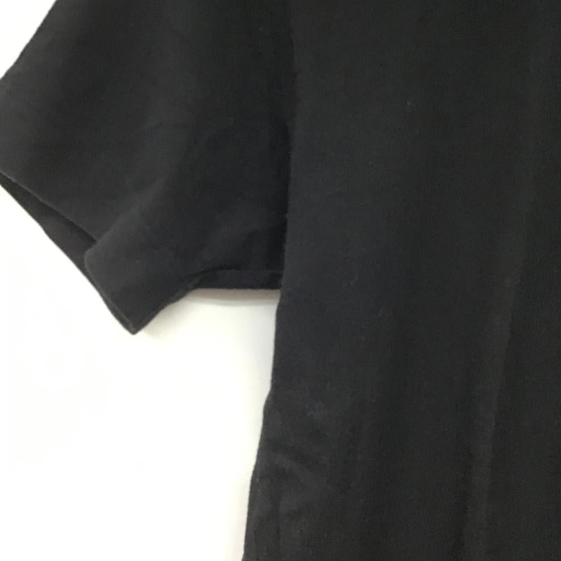 プレイコムデギャルソン PLAY COMME des GARCONS Tシャツ 半袖 半袖カットソー プリントTシャツ クルーネックカットソー M ロゴ、文字 黒 / ブラック / black メンズ USED 古着 中古 10160520