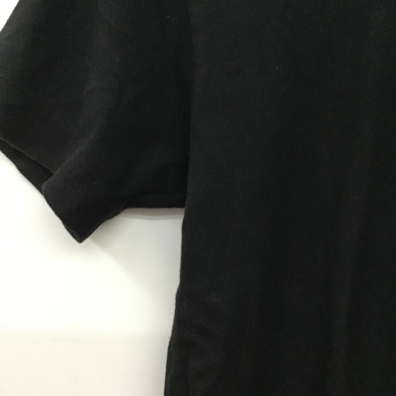 プレイコムデギャルソン PLAY COMME des GARCONS Tシャツ 半袖 半袖カットソー プリントTシャツ クルーネックカットソー M ロゴ、文字 黒 / ブラック / black メンズ USED 古着 中古 10160520