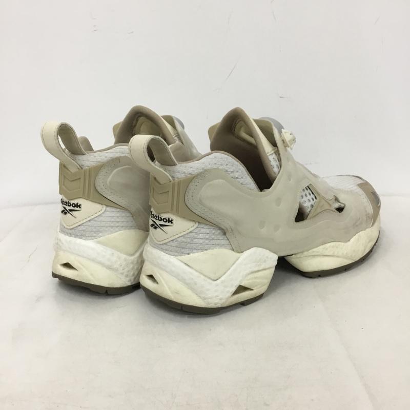 リーボック Reebok スニーカー スニーカー GZ2185 INSTAPUMP FURY 95 23.5cm 23.5cm ロゴ、文字 アイボリー / アイボリー / レディース USED 古着 中古 10160521