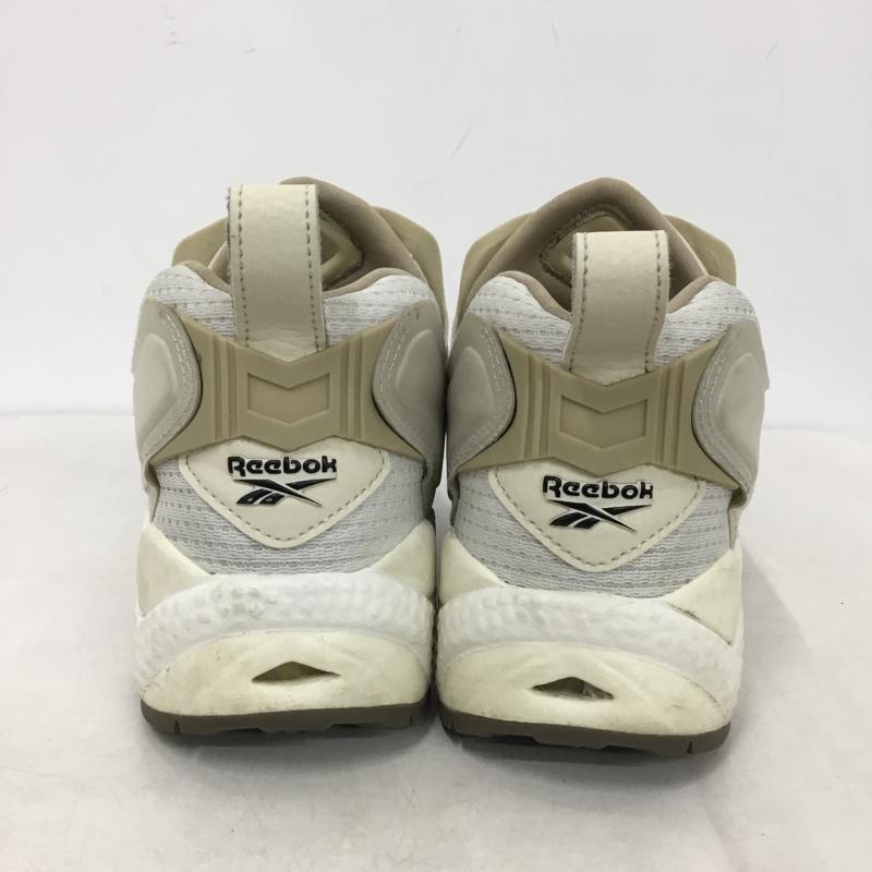 リーボック Reebok スニーカー スニーカー GZ2185 INSTAPUMP FURY 95 23.5cm 23.5cm ロゴ、文字 アイボリー / アイボリー / レディース USED 古着 中古 10160521
