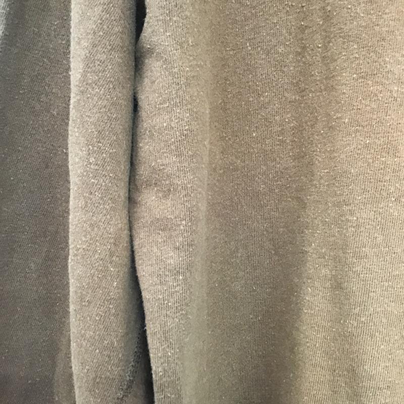 フラットヘッド FLATHEAD カットソー 長袖 長袖カットソー プリントカットソー クルーネック 42 プリント 茶 / ブラウン / brown メンズ USED 古着 中古 10160522