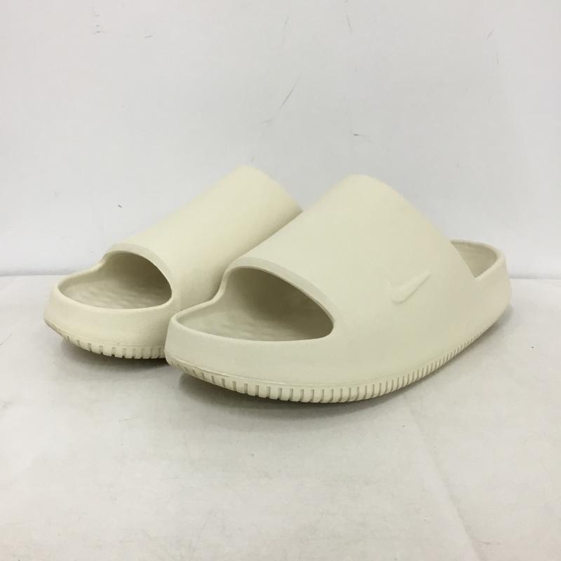 ナイキ NIKE サンダル サンダル ワンポイント アイボリー / アイボリー / メンズ USED 古着 中古 10160525