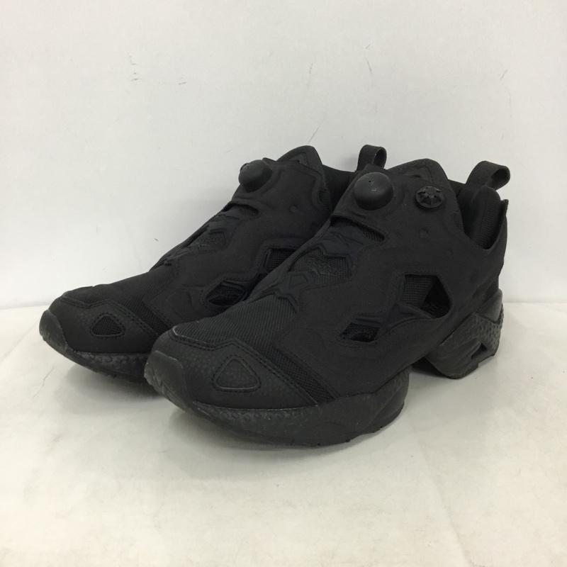 リーボック Reebok スニーカー スニーカー INSTAPUMP FURY 95 100223325 28cm 28.0cm ロゴ、文字 黒 / ブラック / black メンズ USED 古着 中古 10160527