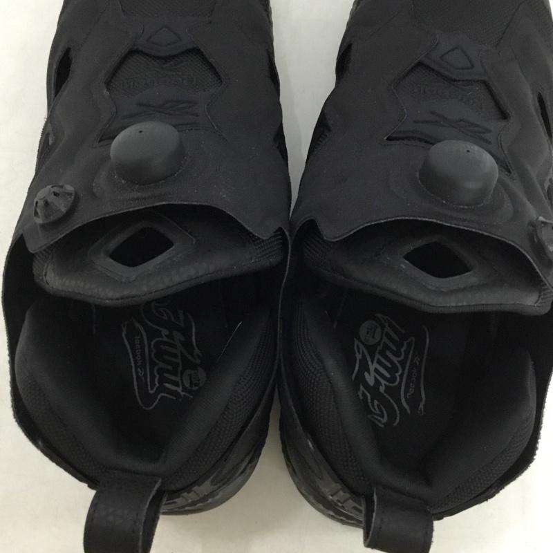リーボック Reebok スニーカー スニーカー INSTAPUMP FURY 95 100223325 28cm 28.0cm ロゴ、文字 黒 / ブラック / black メンズ USED 古着 中古 10160527