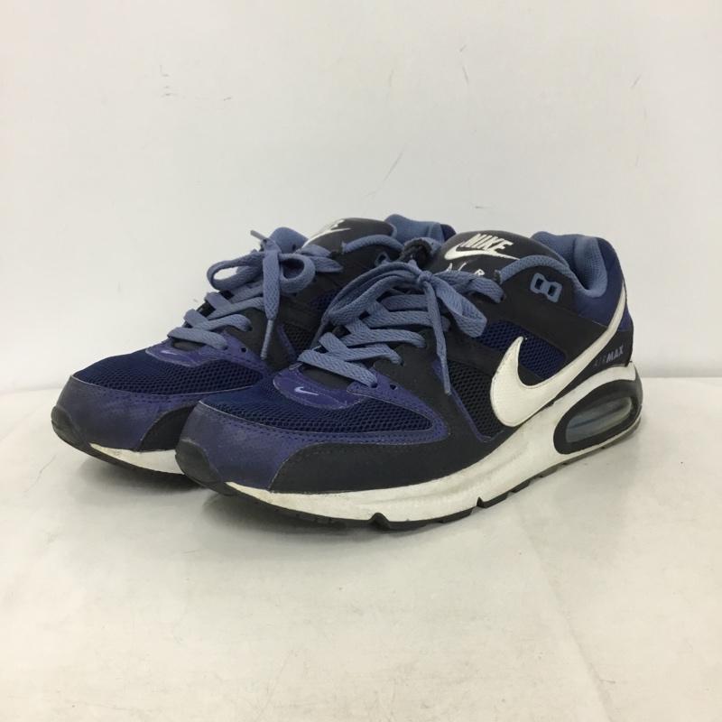 ナイキ NIKE スニーカー スニーカー 629993-410 AIR MAX COMMAND 27.5cm 27.5cm ロゴ、文字 青 / ブルー / blue X 白 / ホワイト / white メンズ USED 古着 中古 10160529