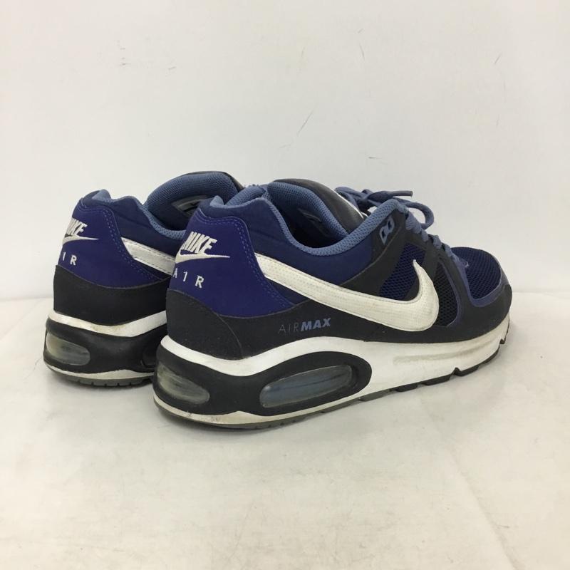 ナイキ NIKE スニーカー スニーカー 629993-410 AIR MAX COMMAND 27.5cm 27.5cm ロゴ、文字 青 / ブルー / blue X 白 / ホワイト / white メンズ USED 古着 中古 10160529