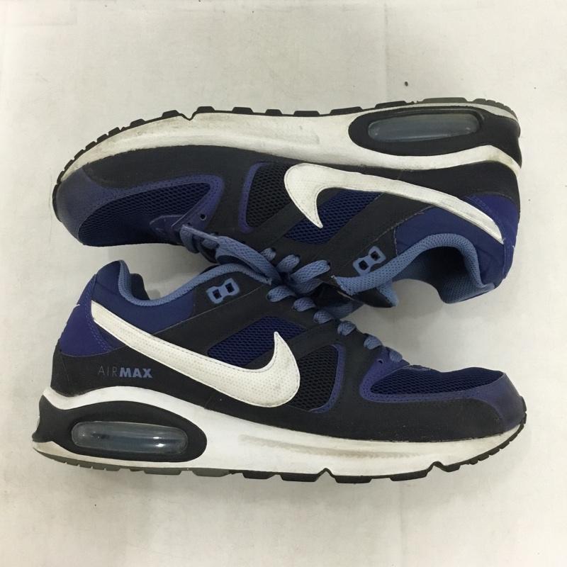 ナイキ NIKE スニーカー スニーカー 629993-410 AIR MAX COMMAND 27.5cm 27.5cm ロゴ、文字 青 / ブルー / blue X 白 / ホワイト / white メンズ USED 古着 中古 10160529