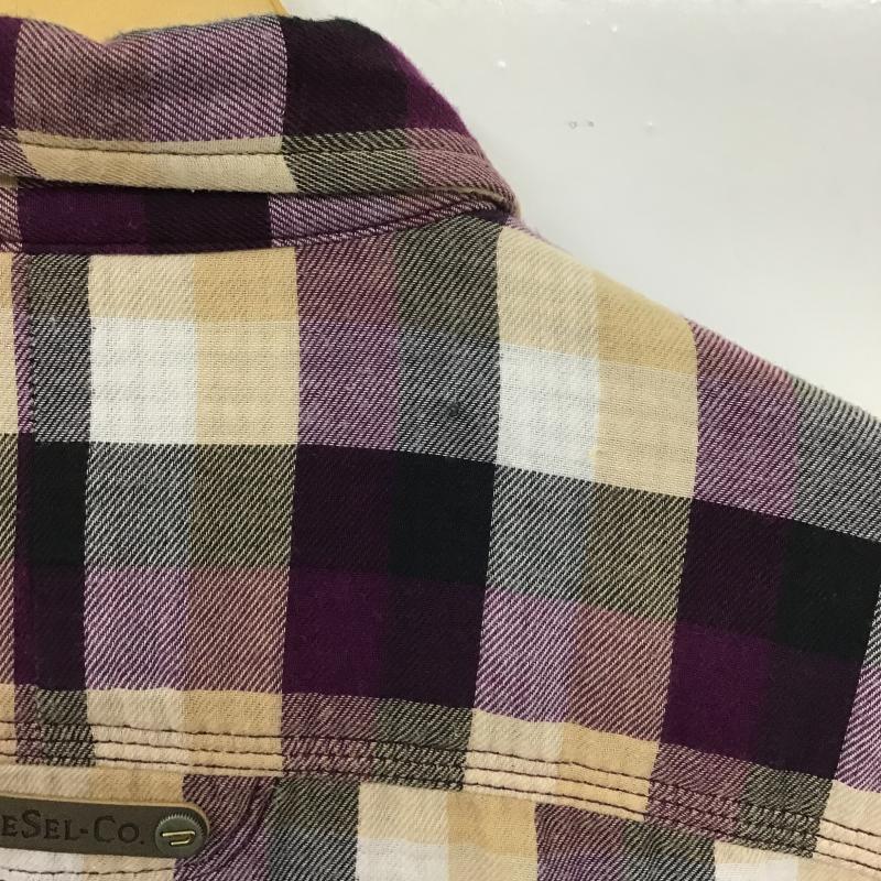 ディーゼル DIESEL シャツ、ブラウス 長袖 長袖シャツ チェックシャツ カラーシャツ S チェック マルチカラー / マルチカラー / multicolor メンズ USED 古着 中古 10160532