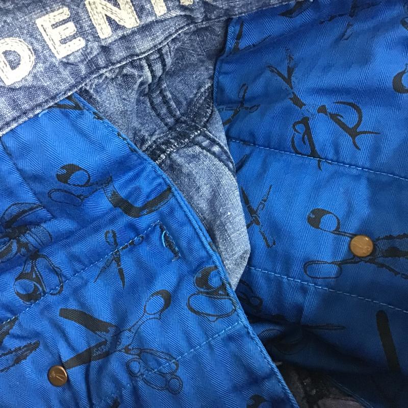 デンハム DENHAM パンツ ショートパンツ ショートパンツ ハーフパンツ カジュアルパンツ 28インチ ロゴ、文字 インディゴ / インディゴ / Indigo メンズ USED 古着 中古 10160534