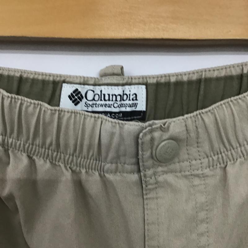 コロンビア Columbia パンツ ショートパンツ ショートパンツ ハーフパンツ カジュアルパンツ M 無地 ベージュ / ベージュ / beige メンズ USED 古着 中古 10160536