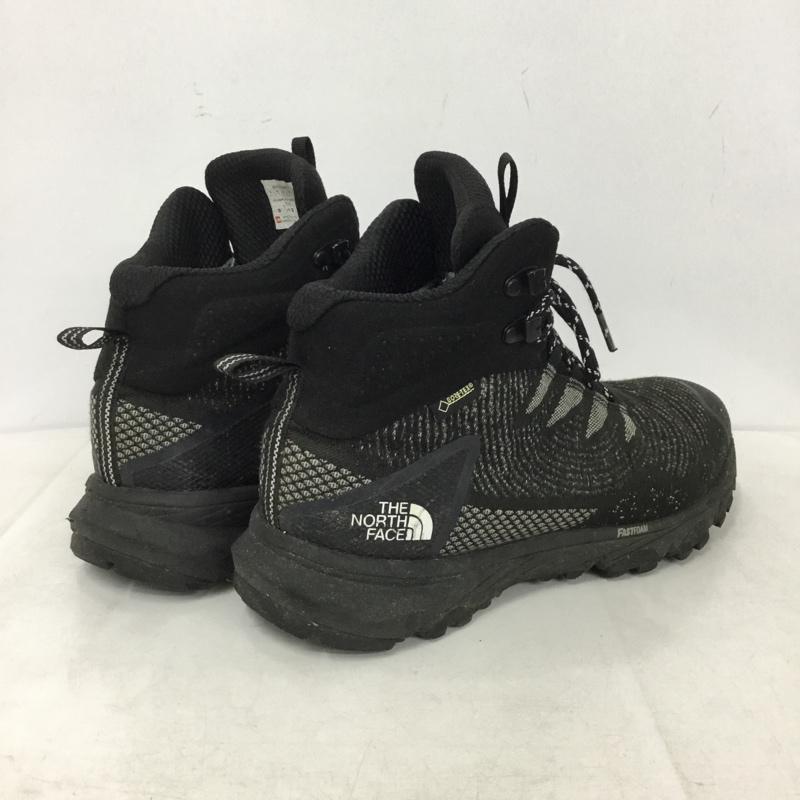ザノースフェイス THE NORTH FACE アウトドアシューズ アウトドアシューズ NF0A3MKU トレッキングシューズ GORE-TEX 26.5cm 26.5cm ロゴ、文字 黒 / ブラック / black メンズ USED 古着 中古 10160537