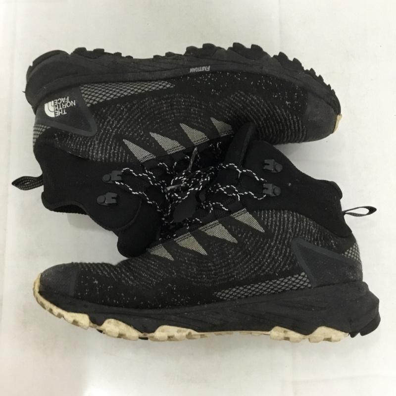 ザノースフェイス THE NORTH FACE アウトドアシューズ アウトドアシューズ NF0A3MKU トレッキングシューズ GORE-TEX 26.5cm 26.5cm ロゴ、文字 黒 / ブラック / black メンズ USED 古着 中古 10160537