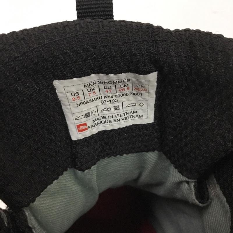 ザノースフェイス THE NORTH FACE アウトドアシューズ アウトドアシューズ NF0A3MKU トレッキングシューズ GORE-TEX 26.5cm 26.5cm ロゴ、文字 黒 / ブラック / black メンズ USED 古着 中古 10160537