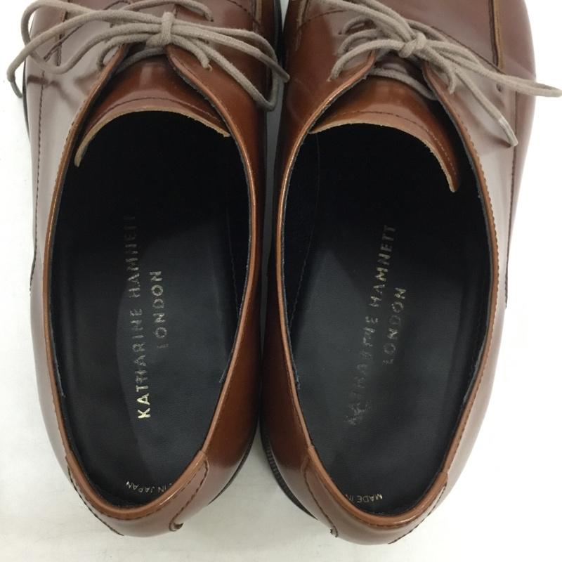 キャサリンハムネットロンドン KATHARINE HAMNETT LONDON 革靴 革靴 Uチップ 26cm 26.0cm 無地 茶 / ブラウン / brown メンズ USED 古着 中古 10160540