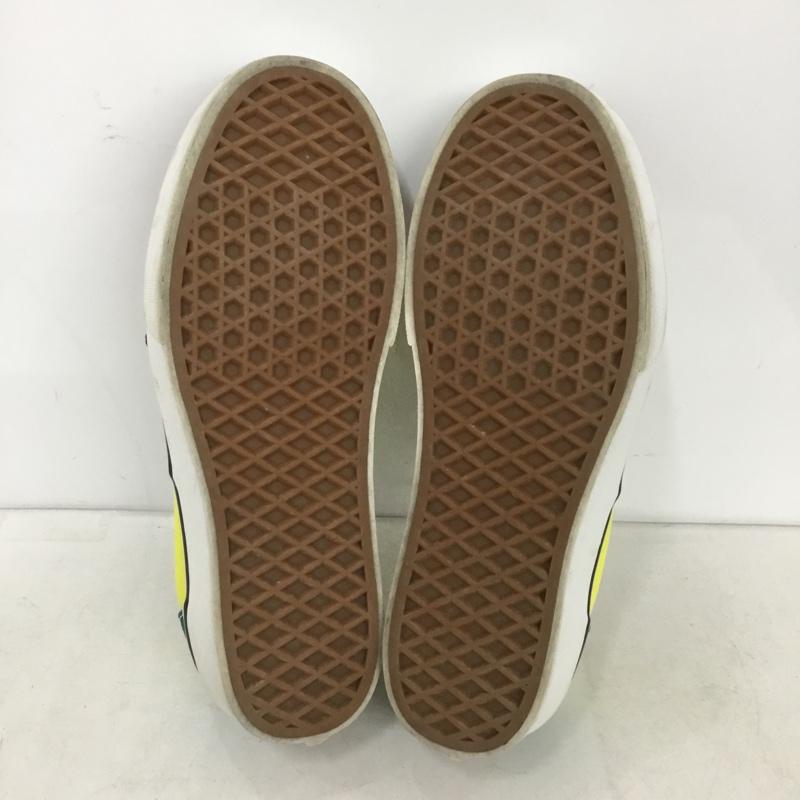 バンズ VANS スニーカー スニーカー 721356 ローカット 24.5cm 24.5cm ロゴ、文字 赤 / レッド / red X 黄 / イエロー / yellow X 緑 / グリーン / green レディース USED 古着 中古 10160542
