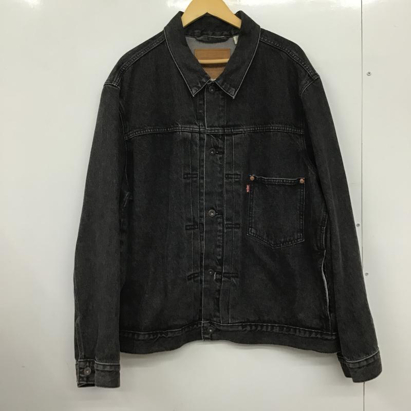 リーバイストラウスアンドコー Levi Strauss & co. ジャケット、上着 ジャンパー、ブルゾン デニムジャケット Gジャン アウター カジュアルジャケット XL 無地 ダークグレー / ダークグレー / メンズ USED 古着 中古 10160546