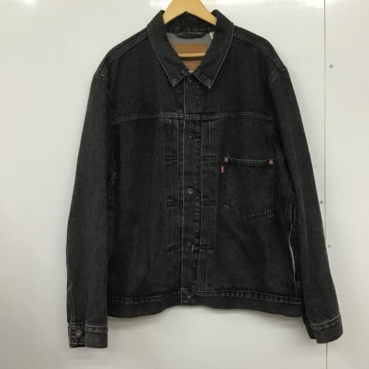 リーバイストラウスアンドコー Levi Strauss & co. ジャケット、上着 ジャンパー、ブルゾン デニムジャケット Gジャン アウター カジュアルジャケット XL 無地 ダークグレー / ダークグレー / メンズ USED 古着 中古 10160546