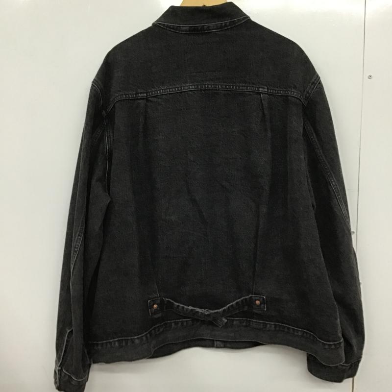 リーバイストラウスアンドコー Levi Strauss & co. ジャケット、上着 ジャンパー、ブルゾン デニムジャケット Gジャン アウター カジュアルジャケット XL 無地 ダークグレー / ダークグレー / メンズ USED 古着 中古 10160546