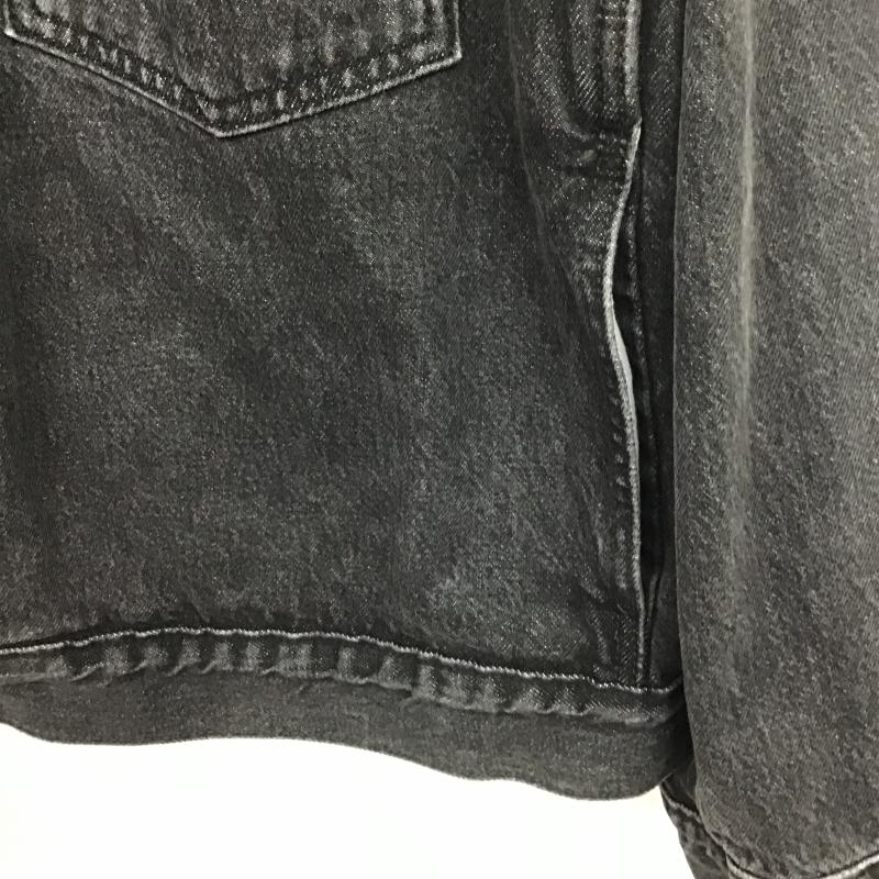 リーバイストラウスアンドコー Levi Strauss & co. ジャケット、上着 ジャンパー、ブルゾン デニムジャケット Gジャン アウター カジュアルジャケット XL 無地 ダークグレー / ダークグレー / メンズ USED 古着 中古 10160546