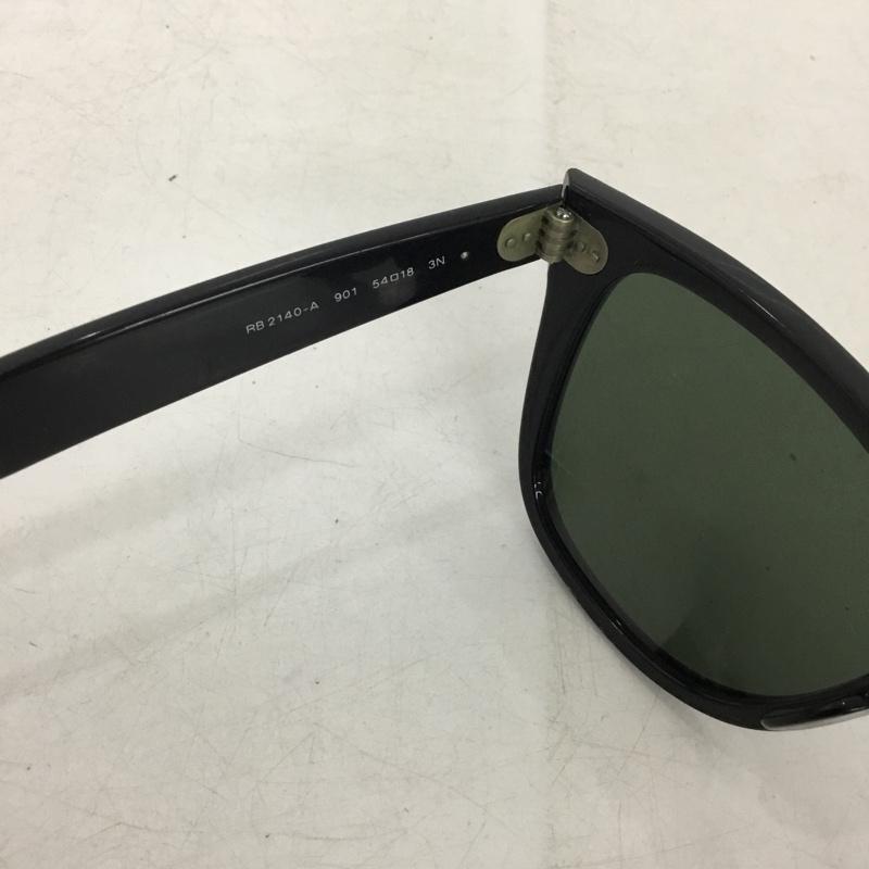 レイバン Ray-Ban めがね・サングラス サングラス RB2140-F ORIGINAL WAYFARER CLASSIC ケース付き ロゴ、文字 黒 / ブラック / black メンズ USED 古着 中古 10160547