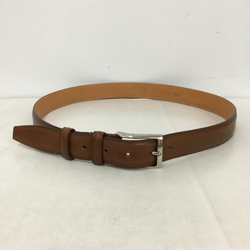 フェリージ Felisi ベルト・バックル ベルト N84 48-90 レザー 無地 茶 / ブラウン / brown メンズ USED 古着 中古 10160549