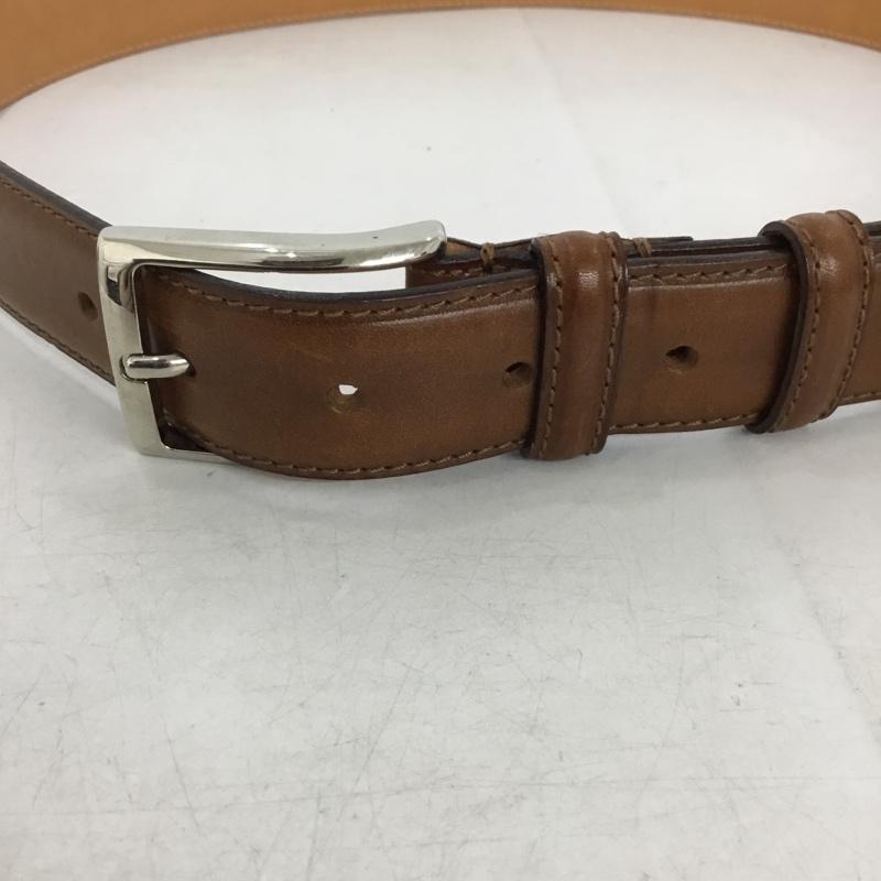 フェリージ Felisi ベルト・バックル ベルト N84 48-90 レザー 無地 茶 / ブラウン / brown メンズ USED 古着 中古 10160549